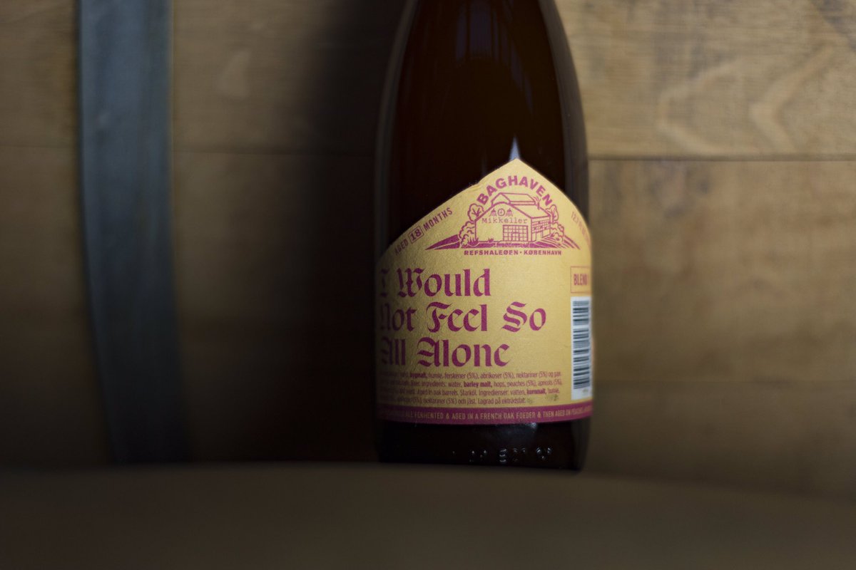 BaghavenBeer's tweet image. Only 3 days until the release of I Would Not Feel So All Alone. 18 month old wild ale blend refermented on one kilo of fresh peaches, apricots, and nectarines per liter of beer! We will also be hosting a bottle share and have a bunch of other Baghaven beers on draft.