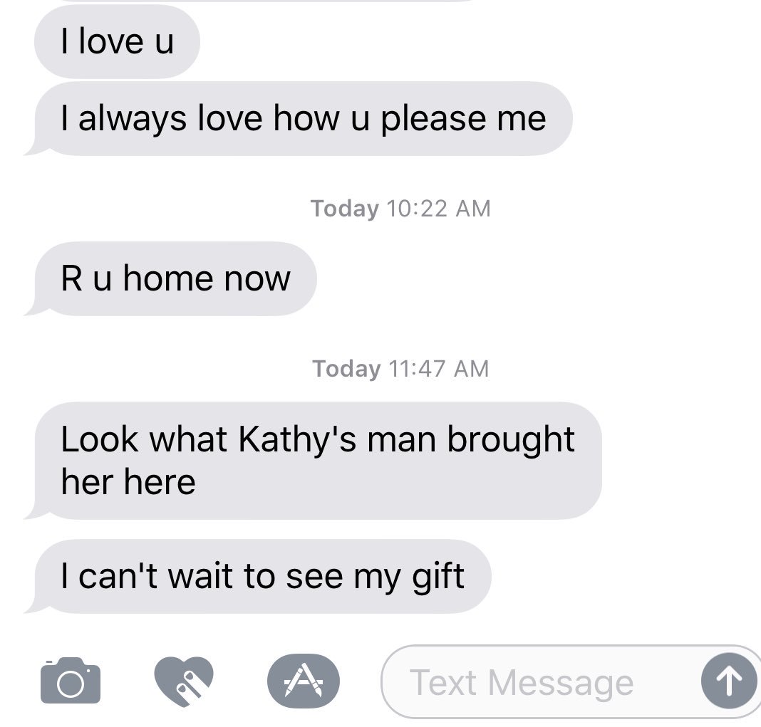 OmarKelly's tweet photo. See fellas. They always say they don't care about Valentines Day, don't need a gift. Then the day comes and this..... and this is my actual fiancé. SMH https://t.co/WULwetfktF