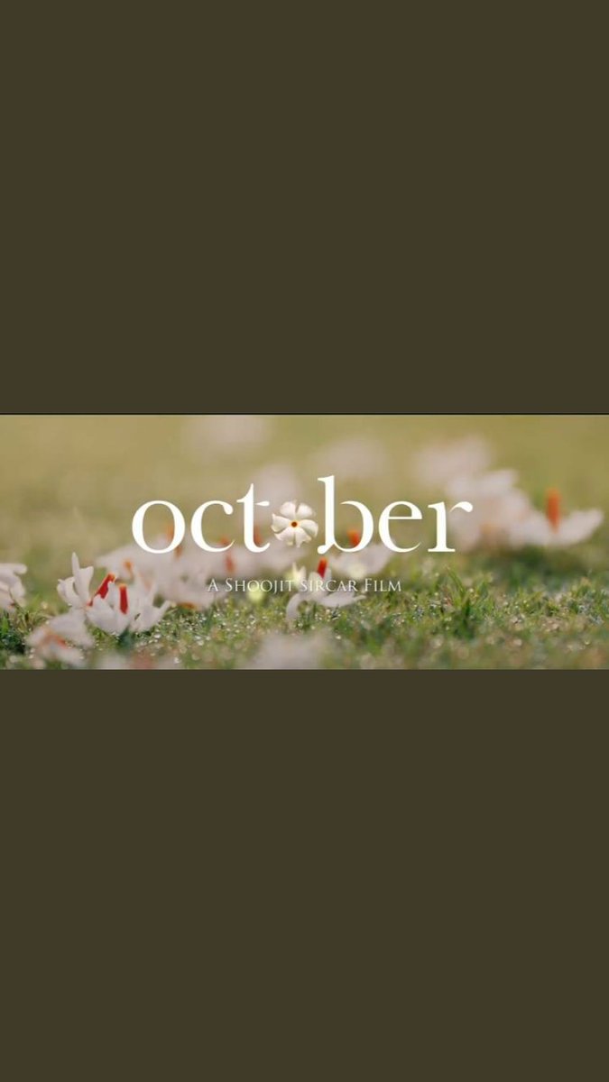 NimishaPatil5's tweet photo. Waiting for October which is in april 😁 @Varun_dvn spectacular actor ki spectacular film 😉 #octoberinapril #OctoberTeaser #October13thApril #October ❤ https://t.co/LHBT5b3HQZ