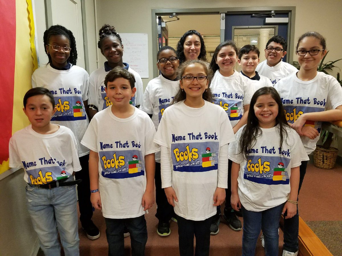 Congrats to our Name That Book participants! They came in 3rd place and have been working so hard! Way to go Eagles!