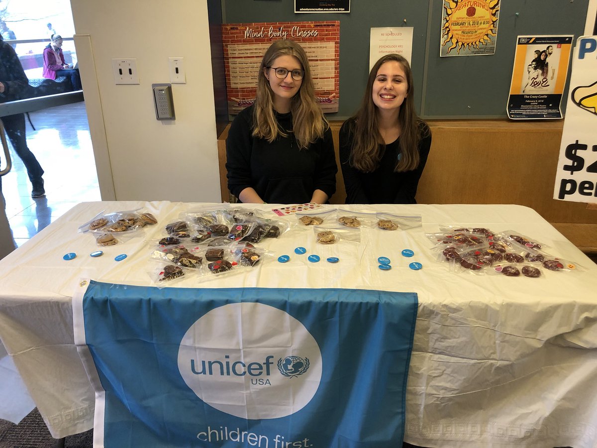 UNICEFWVU's tweet photo. Come visit us at LSB until 1! ❤️ https://t.co/wSICBo9AaW