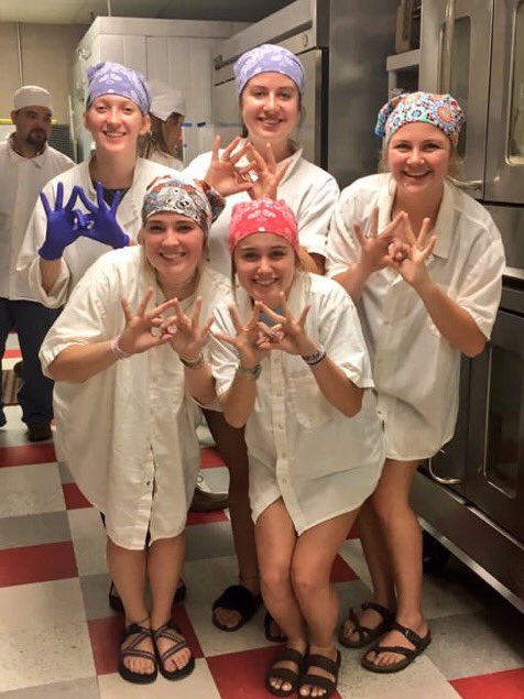 ECUtigerGreeks's tweet photo. ZTA has completed 2,500 community service hours over the last 2 semesters! They serve both locally & nationally with organizations like PAWS, Abba's Table, Brookdale Nursing Home, & the American Cancer Society's Making Strides Against Breast Cancer walks. #ChapterHighlights https://t.co/ICTreuGE39