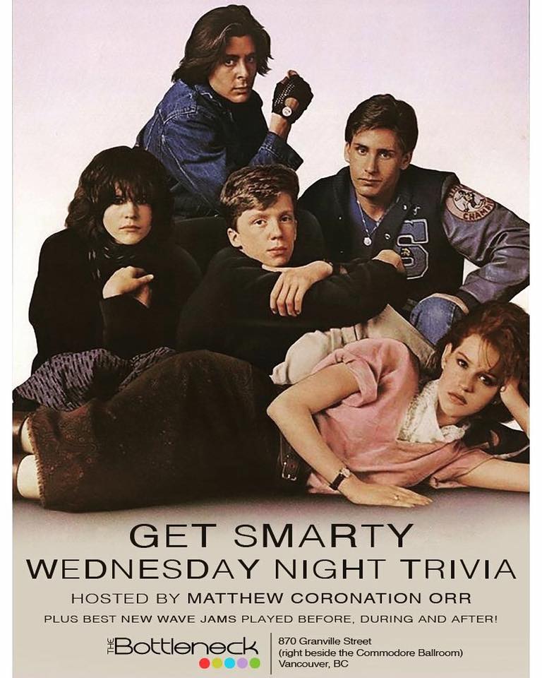 Join us for an extra special #Valentines edition of #getsmartytrivia tonight! Love songs! Prizes! Free to play! Starts at 8!