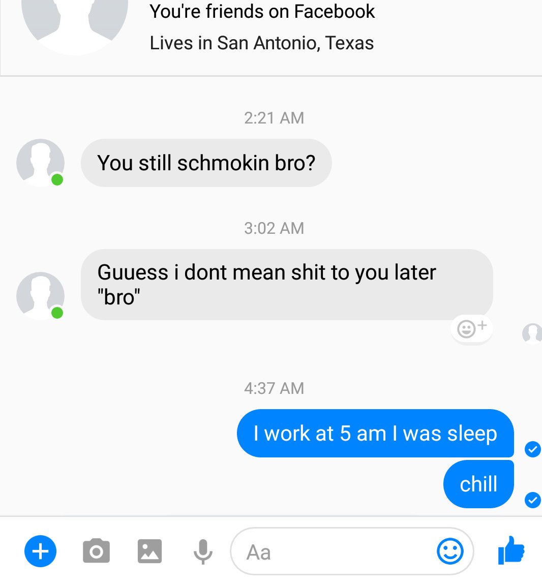 PoloBoyKrisp's tweet photo. when you use to sell bud in HS and an old customer buggin 🤷‍♂️ #iwassleep https://t.co/sXz8YB79nB