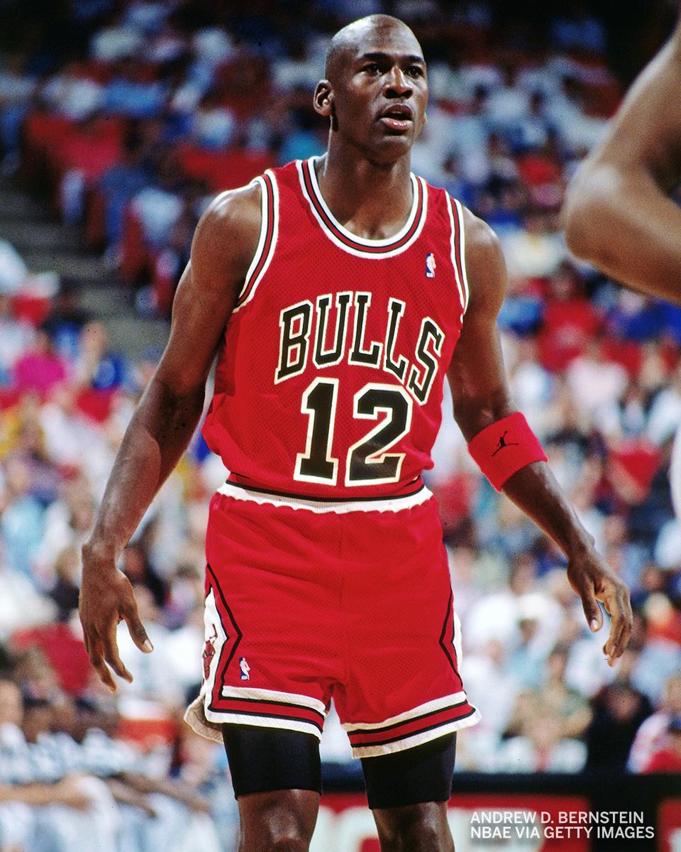 On this date 28 years ago, Michael Jordan wore No. 12 after