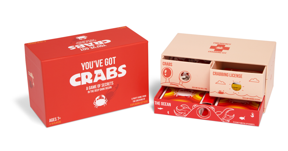 Oatmeal's tweet photo. Happy Valentine’s Day! We thought we’d celebrate by giving everyone crabs. 

This is not a Kickstarter. It’s a finished, ready-to-ship game. So if you want crabs right now go grab a copy:  https://t.co/Hu6MxSstYL https://t.co/31VAodGaaE
