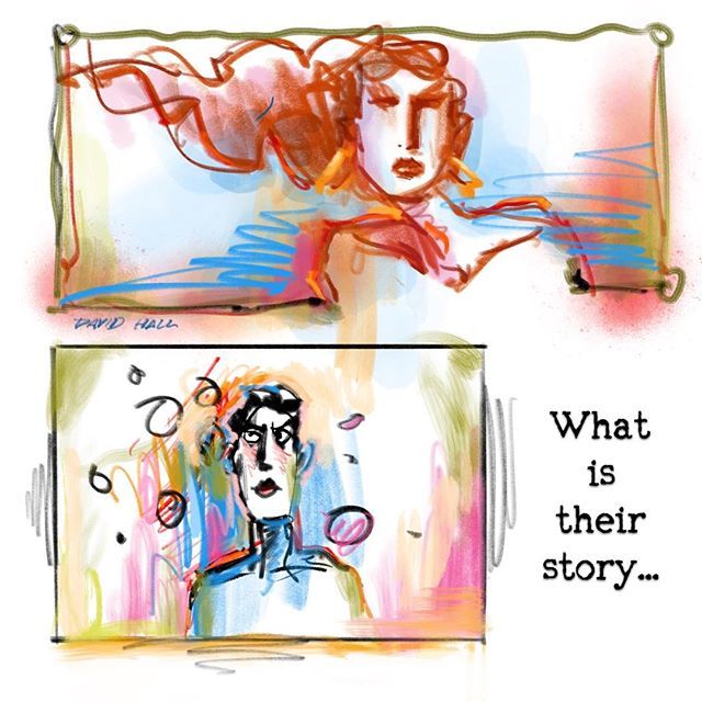 davidhallart's tweet photo. #love #life #relationships #valentine’sday #art #cartoon #digitalpainting #drawing #illustration #painting #like4like #likeforlike https://t.co/aWzlbIqHOr https://t.co/hHMaNrBVkw