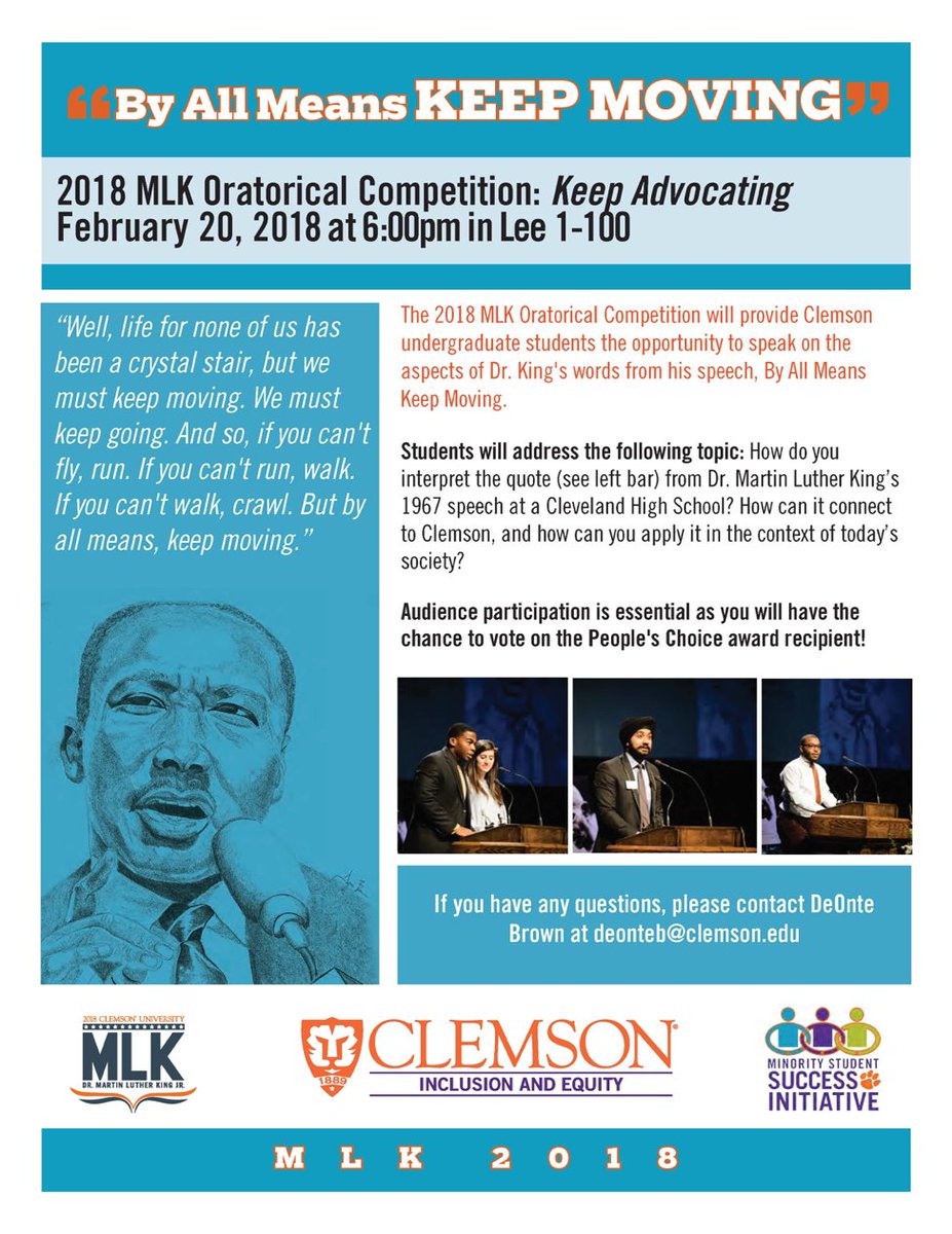 Clemson MSSI tweet media