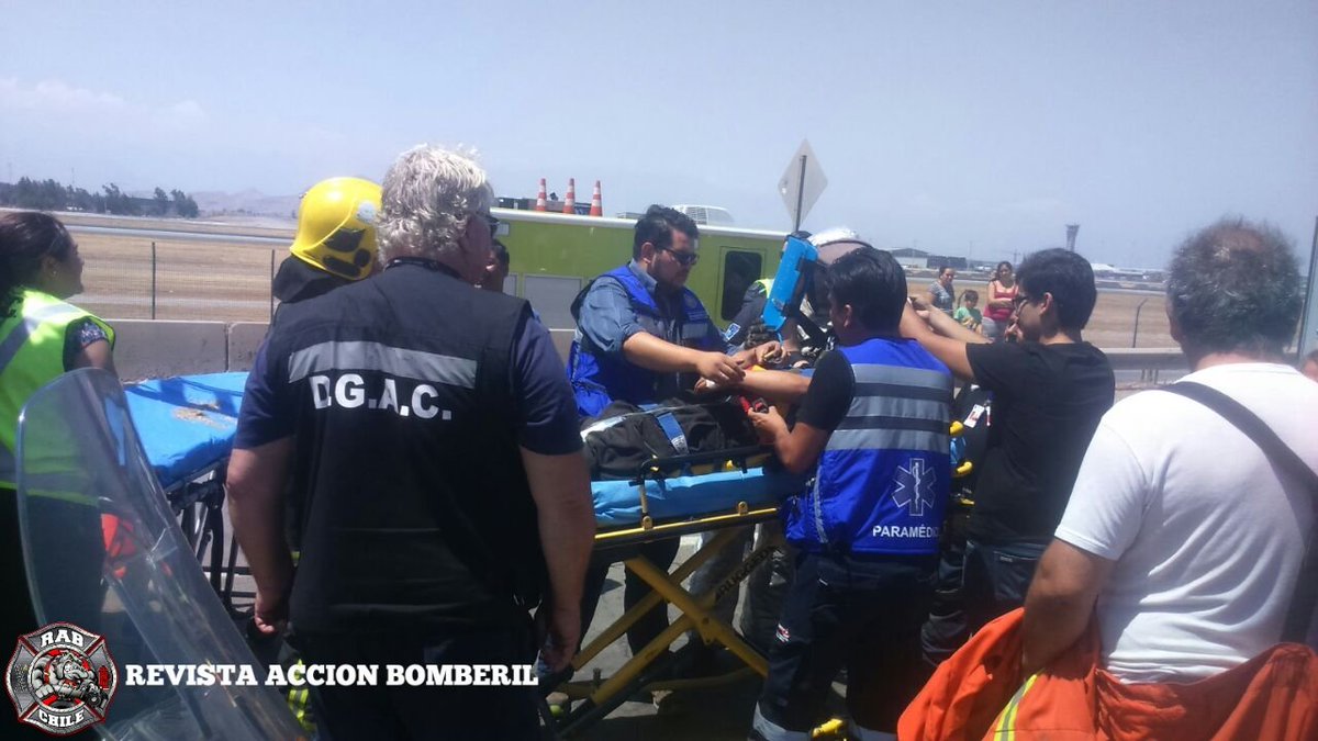 RABCHILE's tweet photo. Bomberos Quinta Normal.
Ahora #Rab10 se encuentra en 10-4-1 (Rescate Vehicular Simple) en Camino Renca Lampa y Camino Particular. Se trata de volcamiento de Unidad B-11, tres Bomberos lesionados.
Unidades: Q-6, B-8, S-3, K-1, B-5.
@reddeemergencia @LuisDittmanCBQN @CBQN https://t.co/oYQOraG2aR