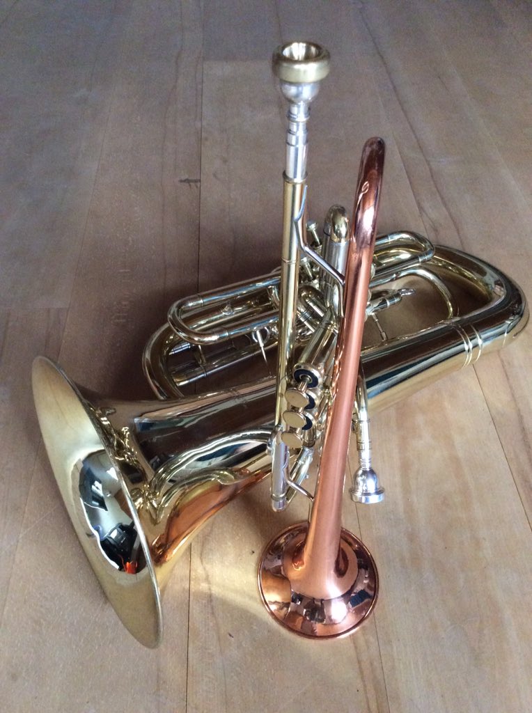 schneider_hj's tweet photo. Heute nach vielen Jahren musizieren mit dem #Bass und der #Trompete wechsle ich in der @harmoniemusik #Netstal zurück auf das #Tenorhorn! https://t.co/z3j3hImtAD