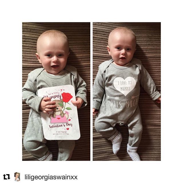 lovetree_design's tweet photo. Love seeing our babygrows being worn. What nester way to see your little one dressed on Valentine’s Day? #valentinesday #valentinesbaby #lovemummy https://t.co/dZYXJMqfDl