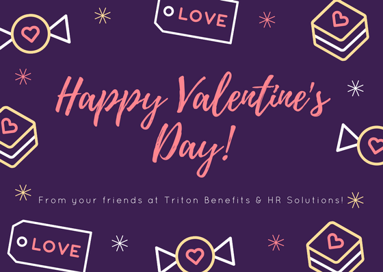 tritonhr's tweet photo. #HappyValentinesDay from your friends at Triton Benefits &amp; HR Solutions! https://t.co/3hoGGW7D39