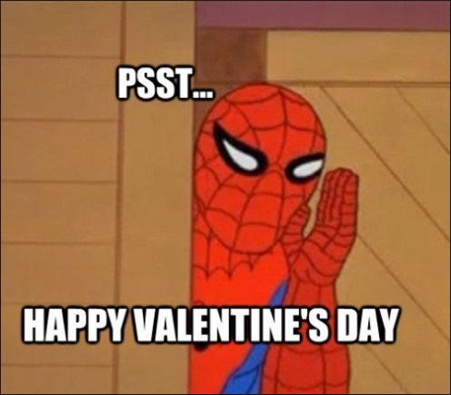 Happy Valentine’s Day from the Spider Squad!