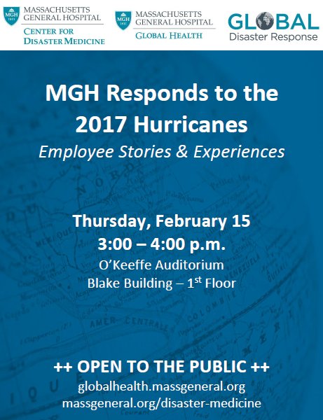 MGH Global Disaster tweet media