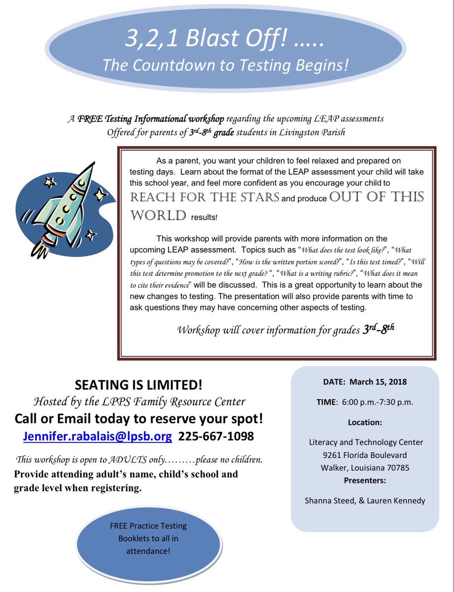 Check it out parents...awesome opportunity!