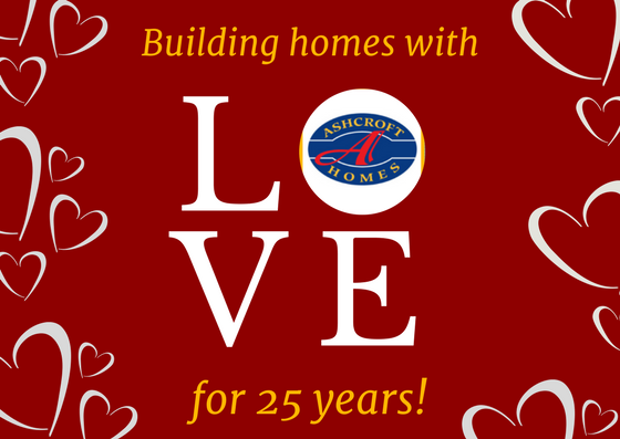 Happy Valentine's Day from Ashcroft Homes!