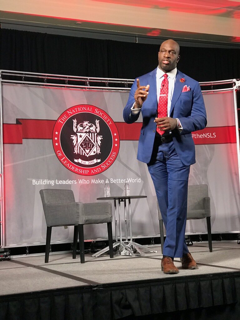 NSLS_MSU's tweet photo. Thank you to everyone who came out to see our Live Speaker Broadcast last night and a special thanks to @TitusONeilWWE for coming and speaking to us! 
It was such a successful and inspiring night and we’re looking forward to our next Live Speaker Broadcast in two weeks! @theNSLS https://t.co/GDhw38oh5F