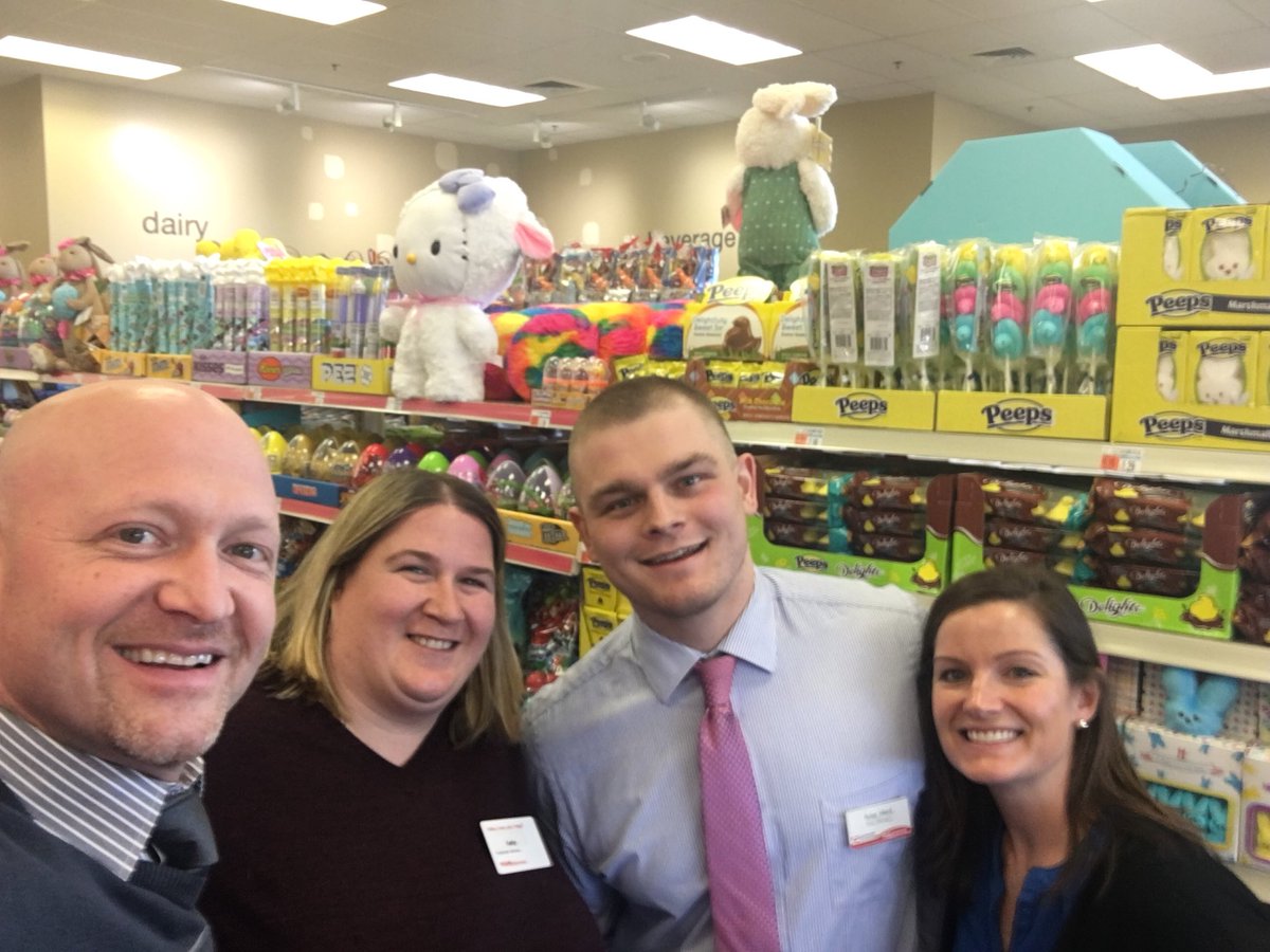 cvsbrian's tweet photo. Thanks @kate_cvs for the tour of Route 1 today highlighted @cvs2500 Saugus with impeccable merchandising from SM Dylan and team! #ontoeaster #2thesummit https://t.co/6vIKpVrzjN