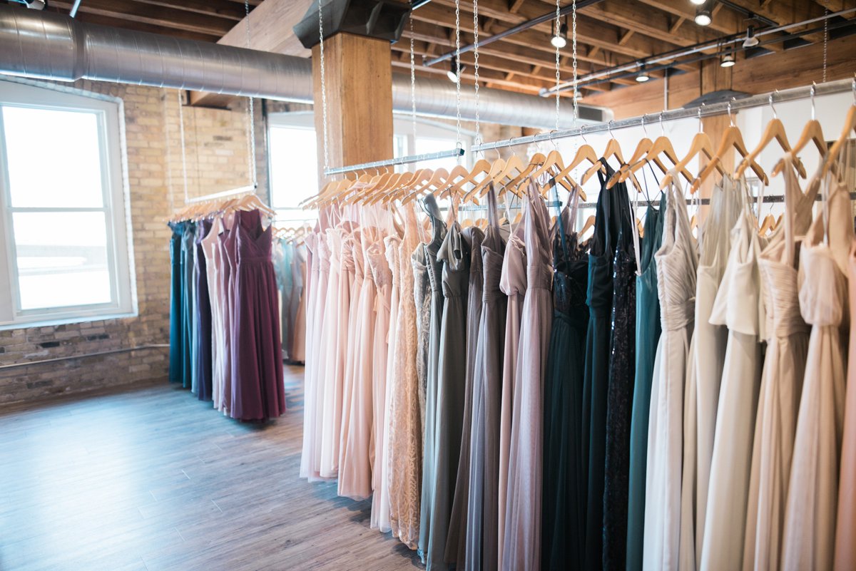 Bridesmaids dresses for days and days over here! So many to choose from so little time. Let your personal stylist do it for you!  Schedule your bridesmaid consultation today. goo.gl/myrkC2
#mkebride #marriedinmilwaukee #wiwedding #bridesmaiddresses