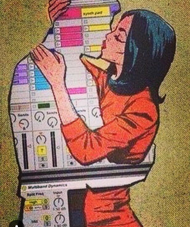 I spend most of my time with this hot guy ❤️ happy Valentine’s <a href="/Ableton/">Ableton</a> 😂