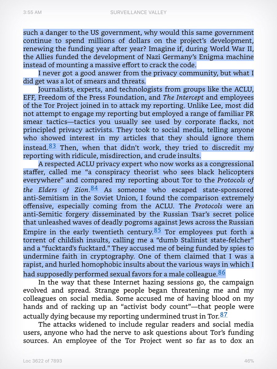 On the reality of the magical TOR. Lol