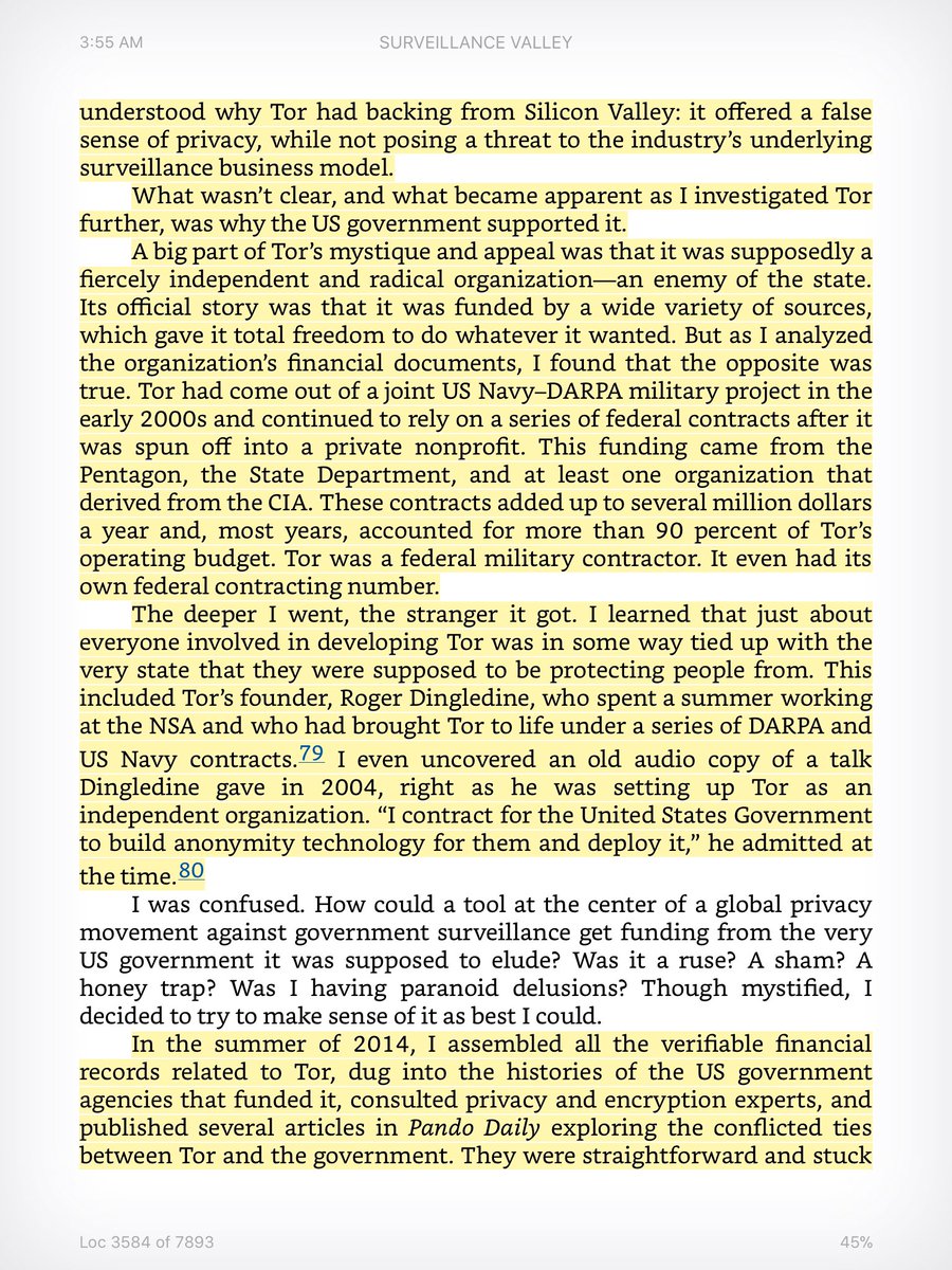 On the reality of the magical TOR. Lol