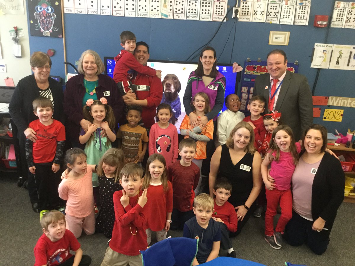 We had a great day and lots of fun celebrating during our Valentine’s Day party.  Thank you to the parents and grandparents who celebrated with us.  #dogphotobomb