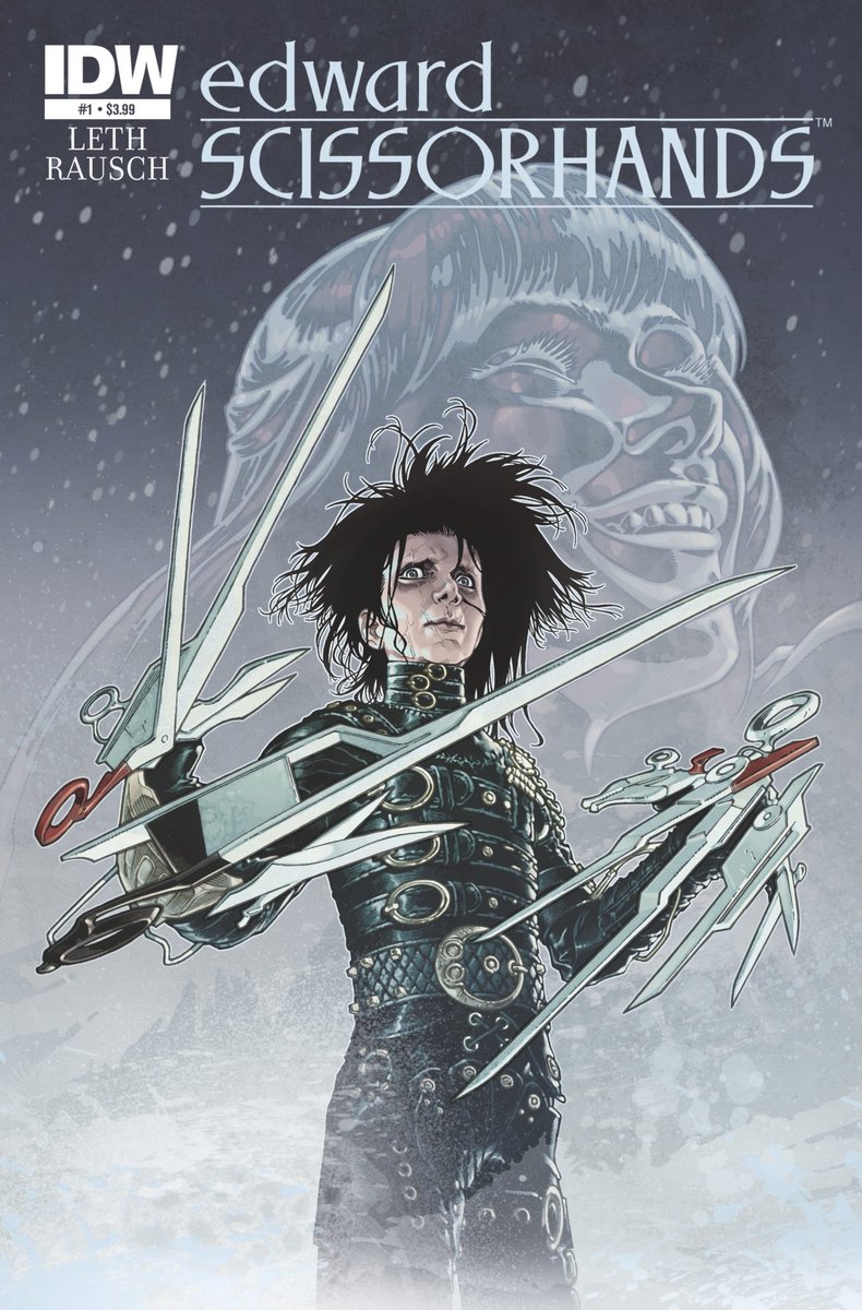 What's more appropriate than Edward Scissorhands on Valentine's Day? A comic book about Edward Scissorhands on Valentine's day! Share this special day with  a boy who has deadly blades instead of fingers - goo.gl/wbou4g