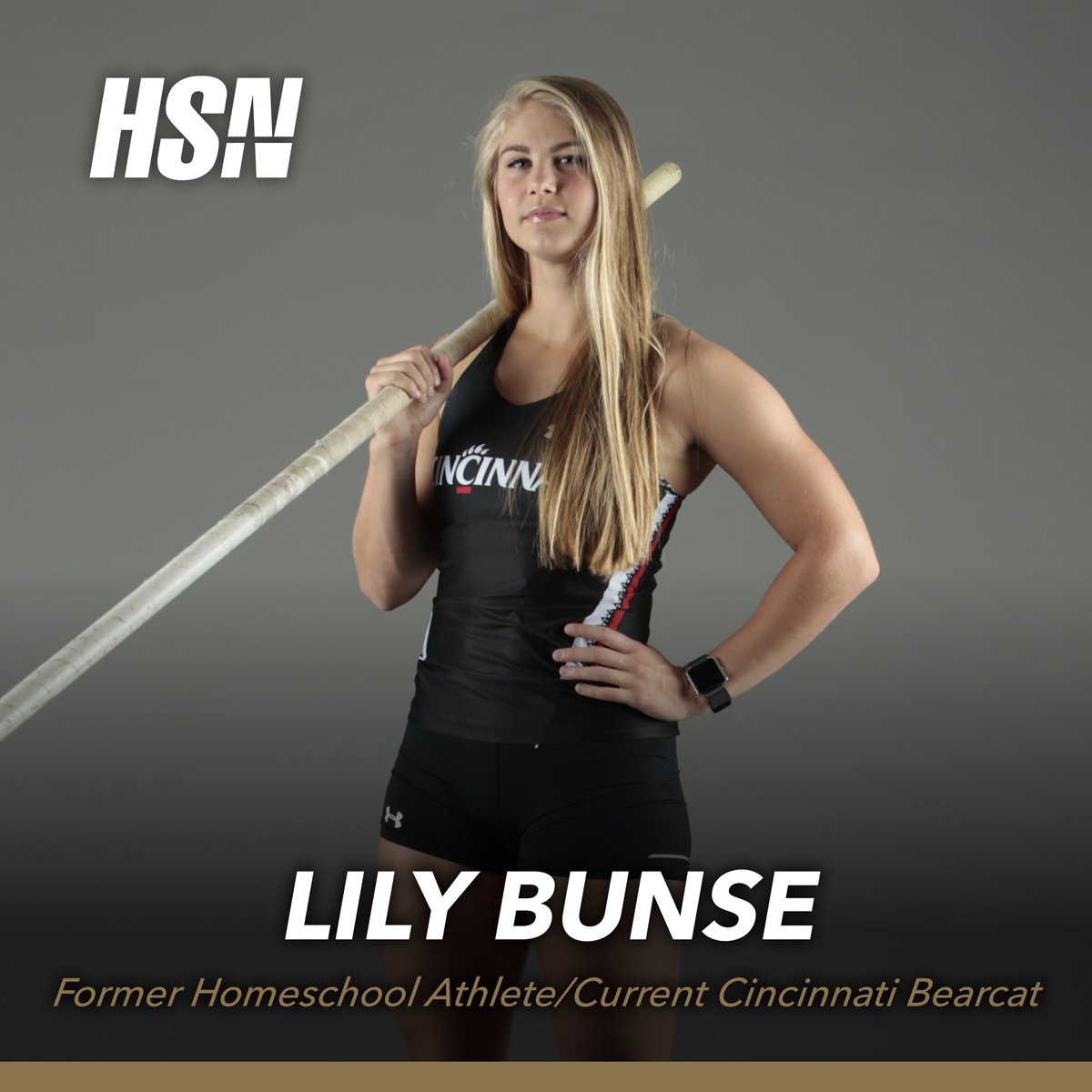hsnmagazine's tweet photo. Former homeschool athlete Lily Bunse is crushing it Pole Vaulting at the University of Cincinnati! She’s got some advice for those aspiring to compete at the next level in the next issue of HSNation. Subscribe for free at https://t.co/HRGo5lVyIy #hsnation #homeschoolsports https://t.co/c2iOZ0lRIv