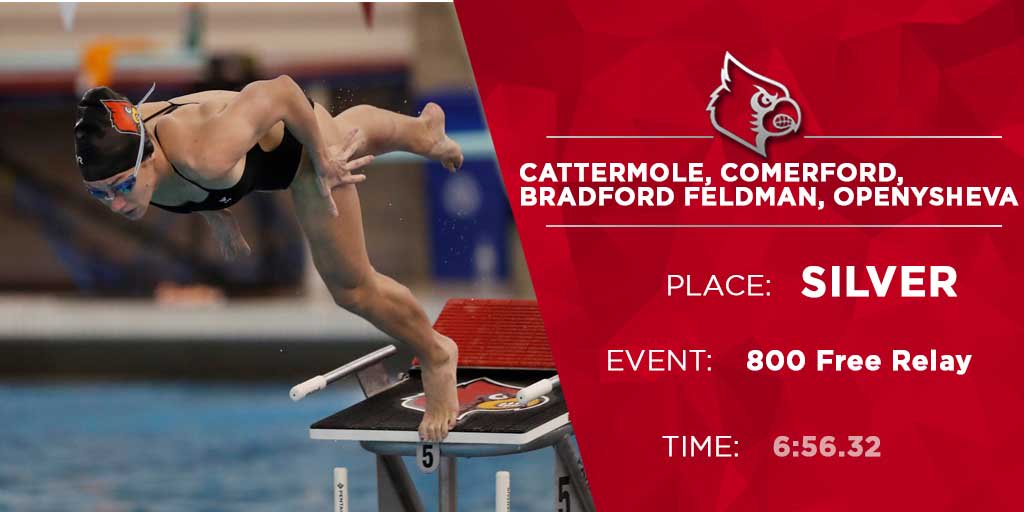 LouisvilleSD's tweet photo. Cardinals get an A-cut and a SILVER medal in the 800 Free Relay!!! #CardinalRelays #GoCards #FASTFIELD https://t.co/wQisWct7I0