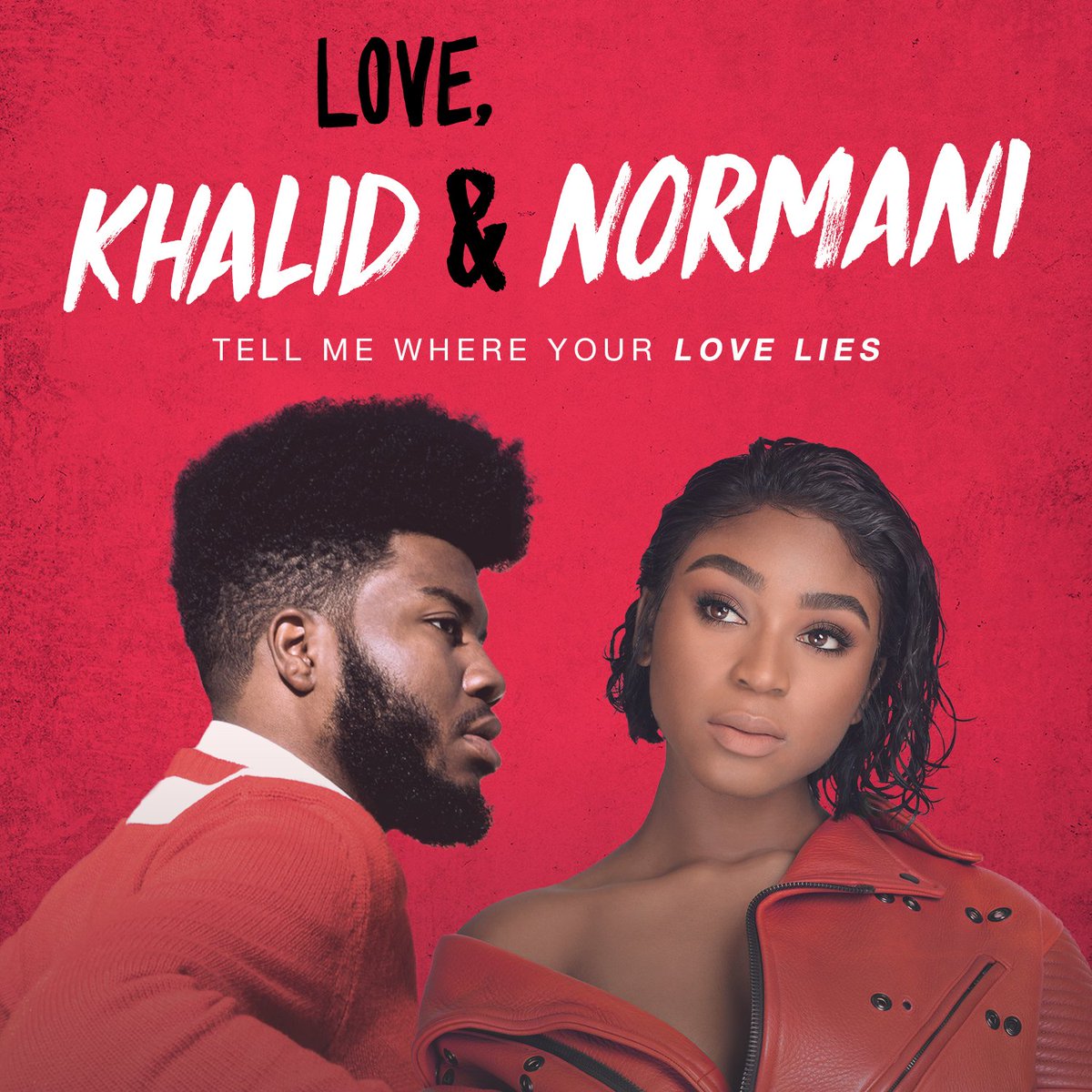 Resultado de imagem para love lies khalid normani cover hd