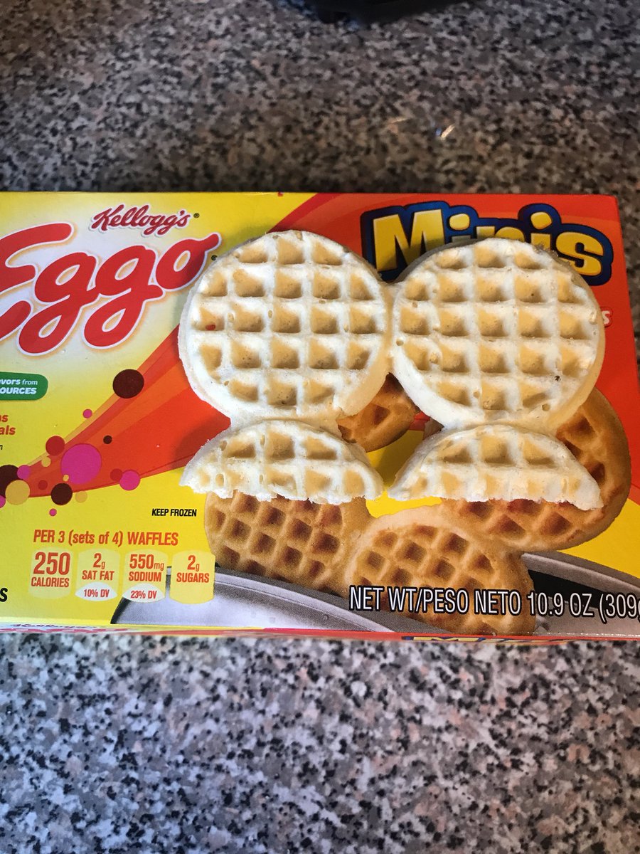 eggo waffles flip flop