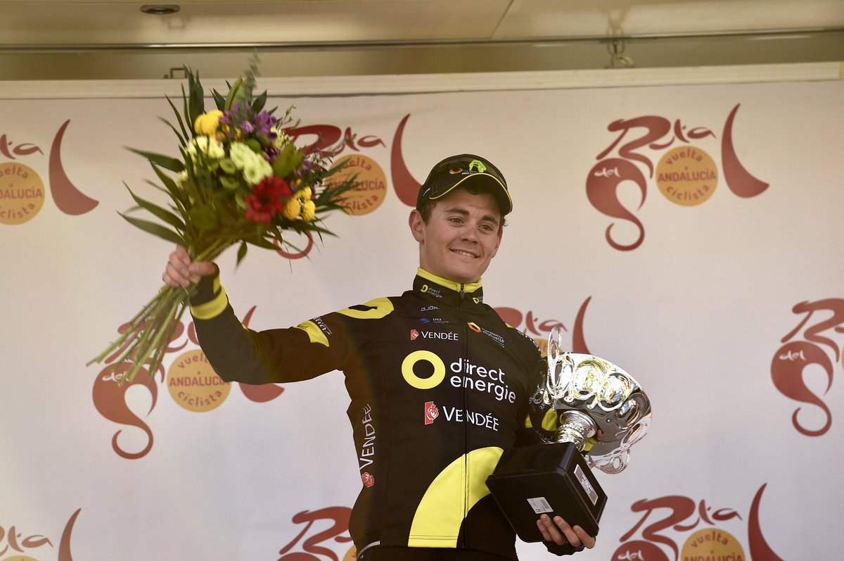 Races always end on the finish-line! Congrats @La_Boud 💪 #lovemywilier #VueltaAndalucia 📸 Sirotti