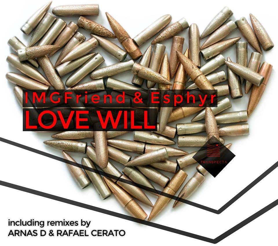 Transpecta's tweet photo. This St.Valentine's we are delightful to announce new release from @IMGFriend &amp; @Esphyr_music 'Love Will' with remixes by @ArnasD &amp; @RafaelCerato. Available now on @Beatport https://t.co/Hw7TZA39IW