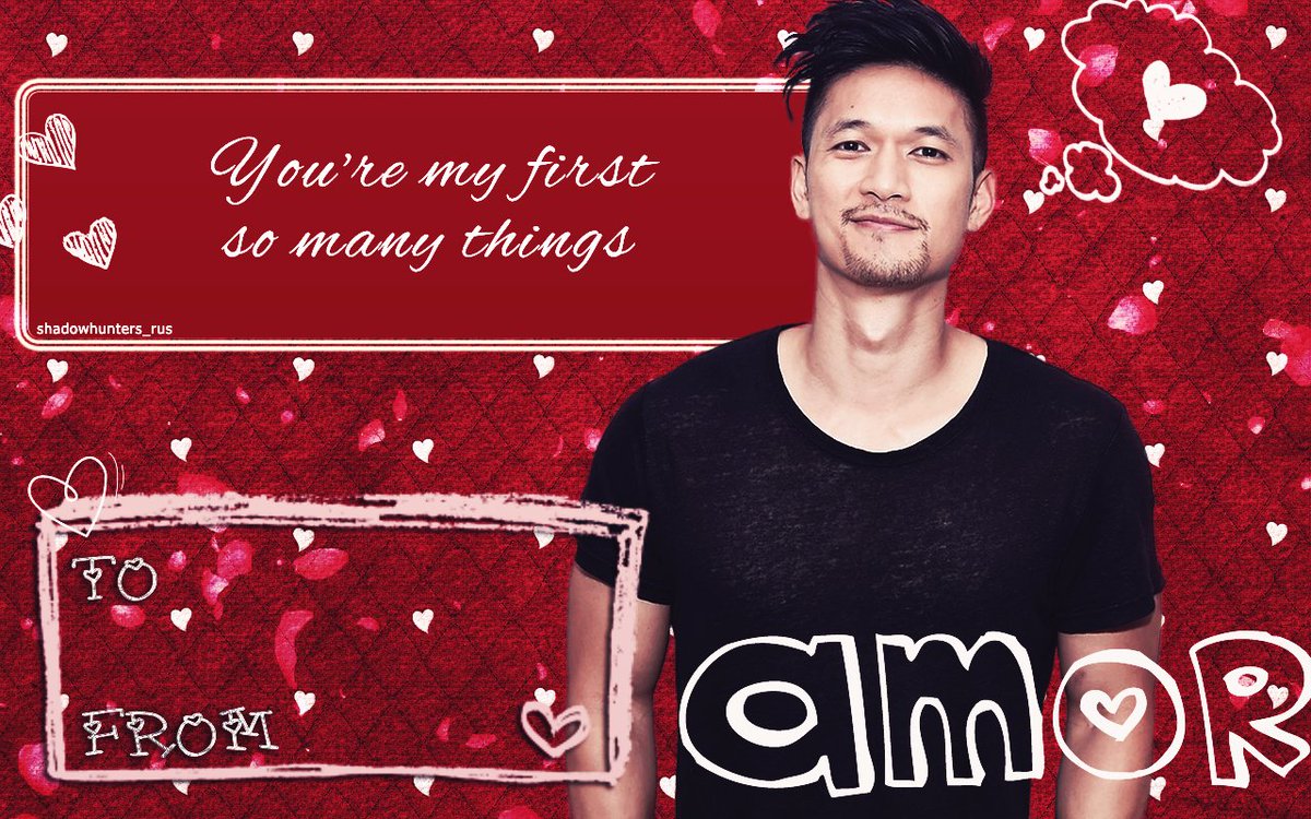 Nicholas_Pegas's tweet photo. I hope you like my work @HarryShumJr "You're my first so many things" #HappyValentinesDay #Shadowhunters https://t.co/rPJjzmTSRe