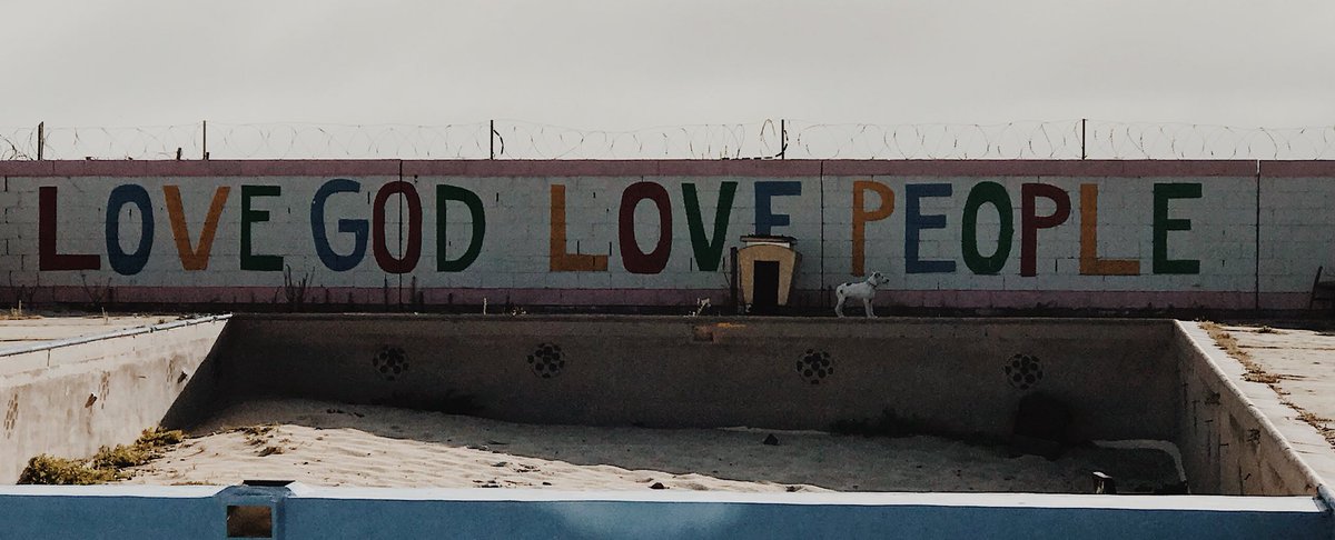 Love God, Love people and Lucy (the dog)