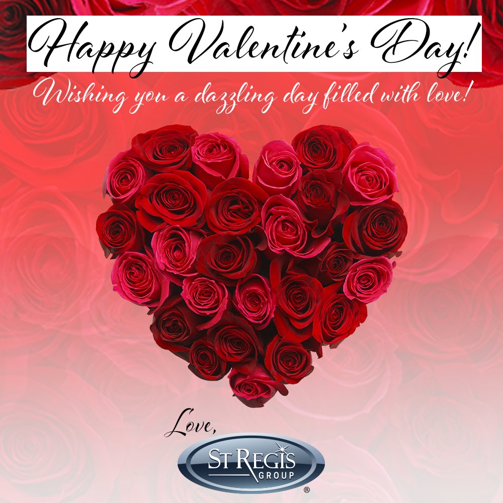 StRegisCrystal's tweet photo. Wishing you a love-filled Valentine's Day! From the St Regis Group. ❤️ https://t.co/MpGnUiIXv0