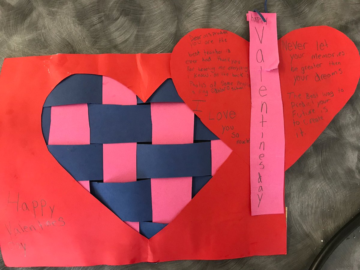 MrsMarnoch's tweet photo. “People will forget what you said, people will forget what you did, but people will never forget how you made them feel” feeling the love! Surprised with these adorable homemade valentines! #grateful https://t.co/3whxw2dRZ1
