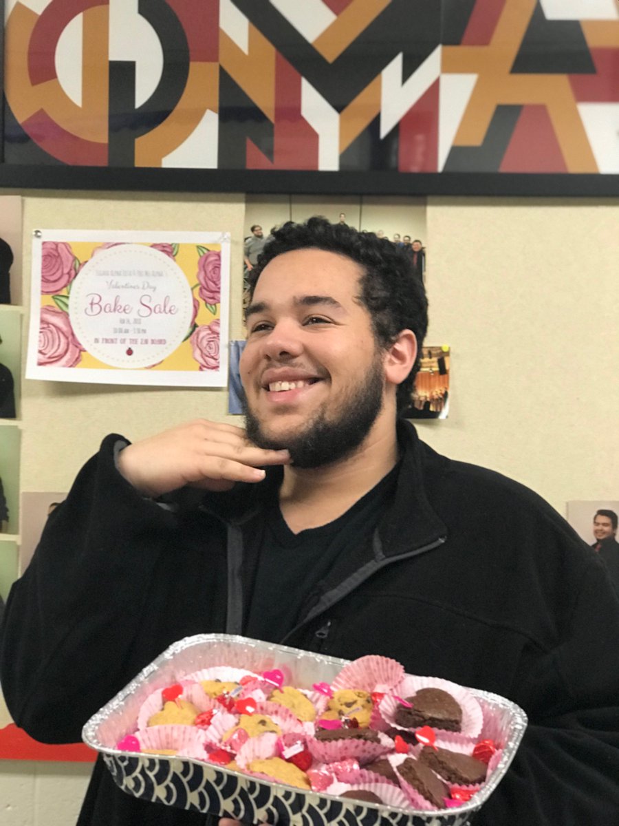 PhiMuAlpha_WP's tweet image. Our Valetines day bake sale is still going in Shea! Stop be for some sweets, cofee and more! Come say HI!