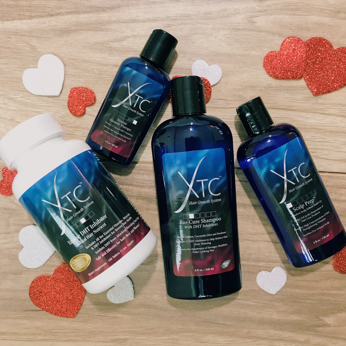 Happy Valentines Day!! Our Gift  to YOU, thicker, fuller looking hair! Want to know more about out products? Check our website >>>  ow.ly/fVpx30ip5yy