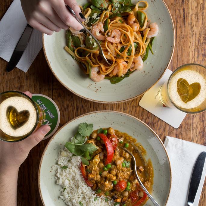 Love is brewing at the Pub today. #ValentinesDay