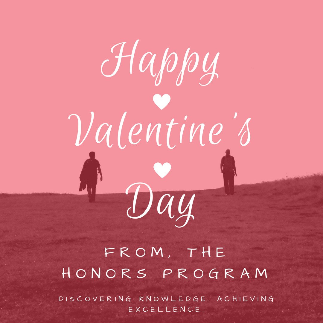 BryantHonors's tweet image. Wishing you all a Happy Valentine&apos;s Day! #bryantuniversity #honorsprogram