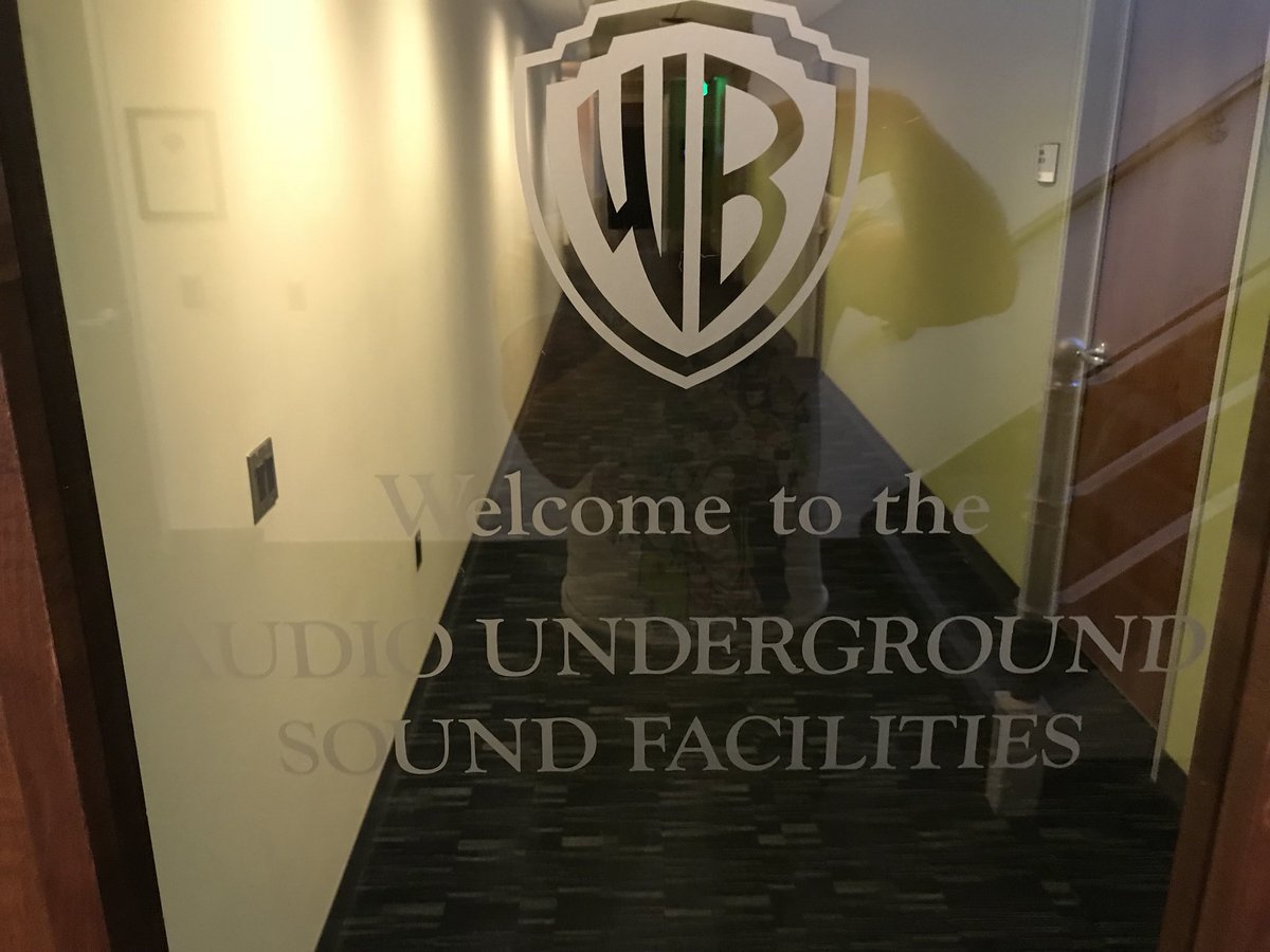 bigBsnyder's tweet photo. Working on cool stuff with @denseclarity @MeleeSound in the Audio Underground today! #gameaudio #foley #warnerbros https://t.co/Y830YGONRl