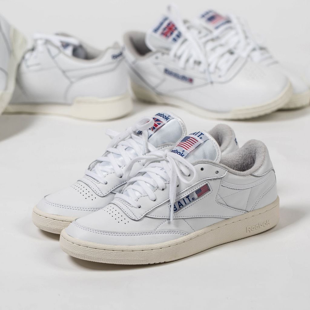BAIT on X: The BAIT x Reebok Club C West & East Pack feature a
