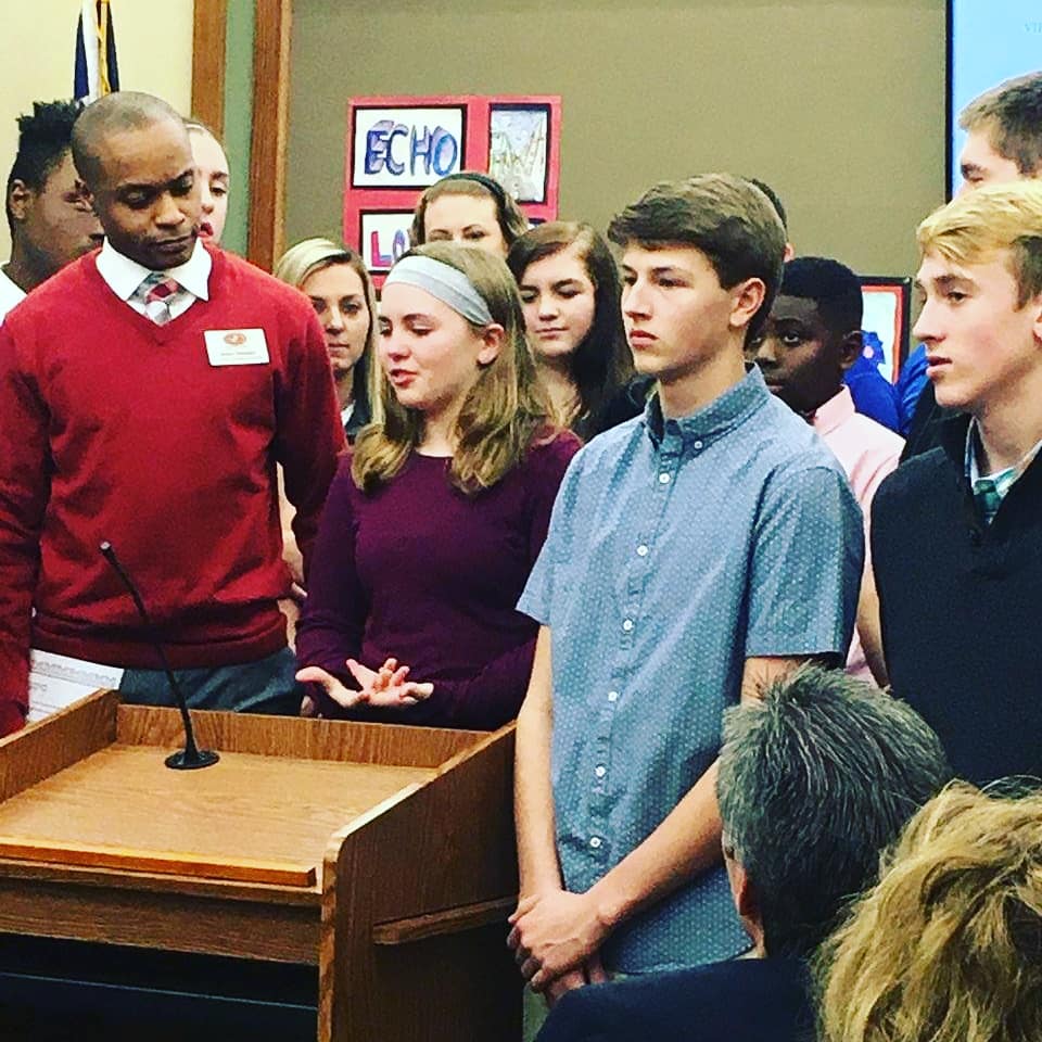 TrailblazerVB's tweet photo. LCMS volleyball player, Grace, made us super proud at the BOE meeting the other night. We were recognized as being #DifferenceMakers for the #ChAMPS program at the middle schools. #BlazerPride #JCStrong #JCShines
@JCPSTWEETS @JC_Activities @LCtrailblazers @LcmsPto https://t.co/v1zEu8dJGM