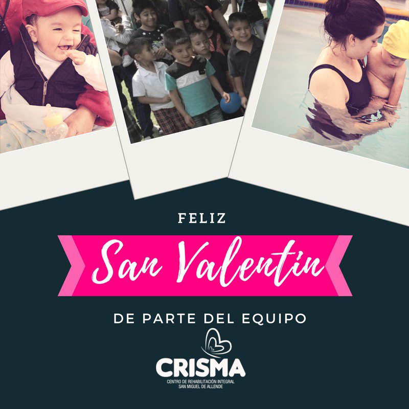 ¡Feliz día del amor y la amistad! #CRISMA