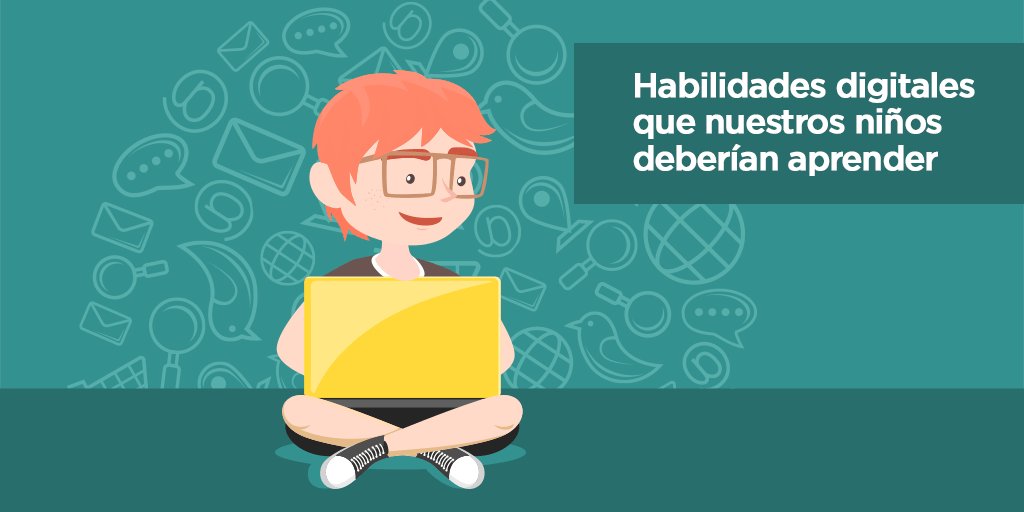 Menores y TIC ¿Qué habilidades y competencias digitales deben aprender nuestr@s hij@s para un buen uso de Internet? blgs.co/i0HY8B