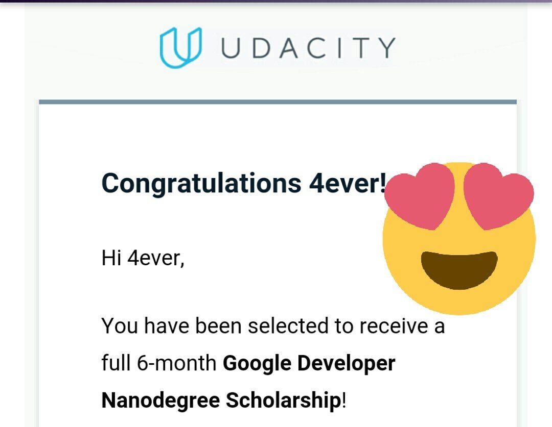 a4EverStudent's tweet photo. Awesome day :) #Android #udacity #GoogleUdacityScholars #4EverStudent https://t.co/MmX0psERxd