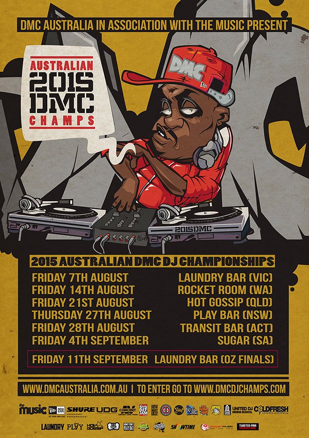 DMCDJchamps's tweet photo. DMC DJ Battles coming soon: NYC Chicago Cincinnati Tampa @RaneDJ https://t.co/RVVAaWPa4B
The 2018 DMC Online DJ Championship starts Friday 2nd March!
DJs prepare your 2 minute sets! @DMCDJOnline #DMCDJ2018
Meanwhile check these flyers of past DMC champs from around the World https://t.co/tTsEgD6kYC