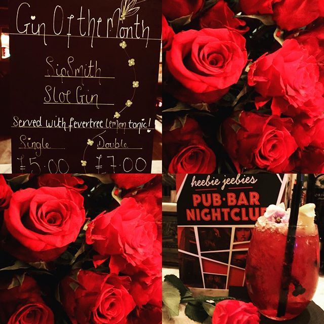 OfficialHeebies's tweet photo. Calling All Valentines!!! With every Gin of the Month, you will receive a complimentary Rose 🌹. Don’t forget the amazing entertainment by the @flynnandtonics from 11pm.
.
.
.
.
.
.
#ValentinesDay #Roses #GinoftheMonth #Heebies #HeebieJeebies #SeelStreet #Cocktails #Bar #SipS… https://t.co/h8GmDN792Z